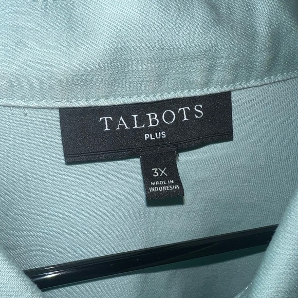 Talbots Mint Green Denim Jacket - Picture 4 of 6